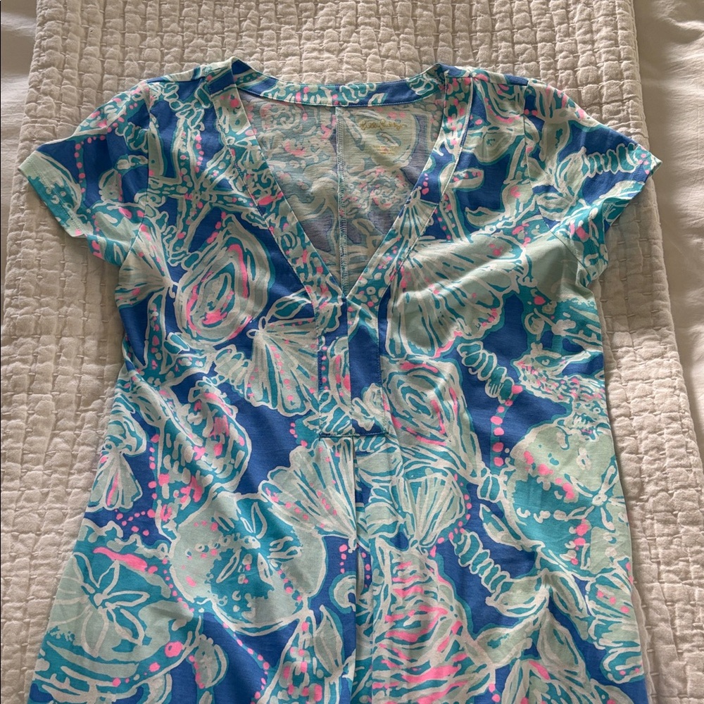 Lilly Pulitzer Pima Cotton Dress size Small - Picture 3 of 9